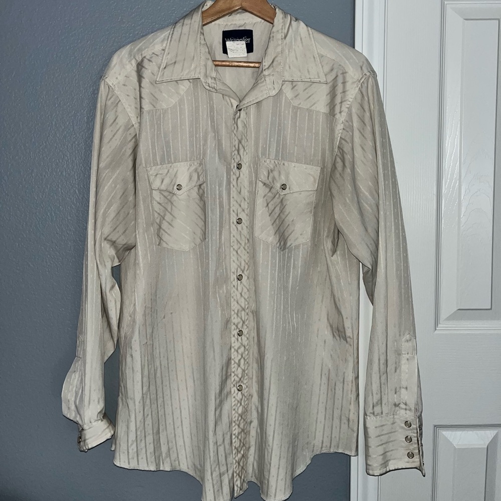 Vintage Wrangler Pearl-snap